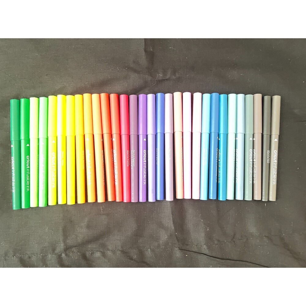 Cricut Infusible Ink t - 30 1.0mm Markers & 30 0.4mm Fine Point Pens - Lot of 60 - Picture 4 of 5